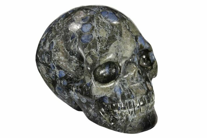 Carved, Que Sera Stone Skull #118096